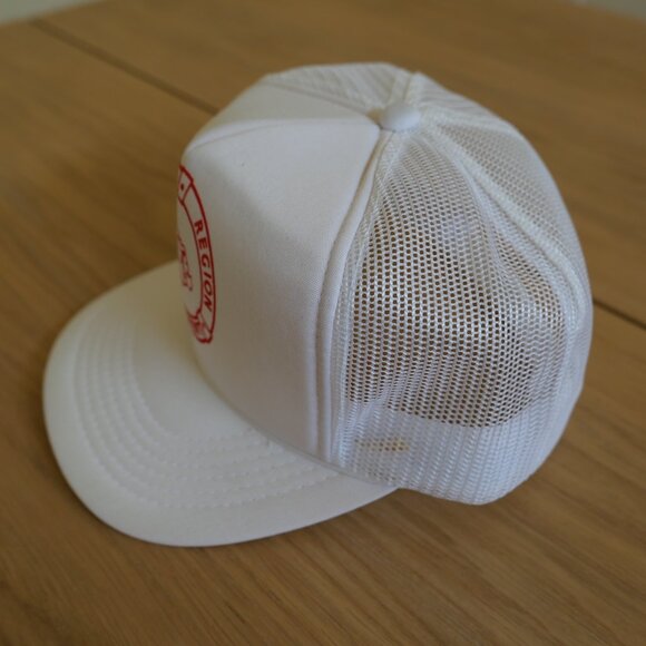 Vintage Snapback Cap // 90s Little League Baseball Central Region Tournament Hat - Picture 2 of 6